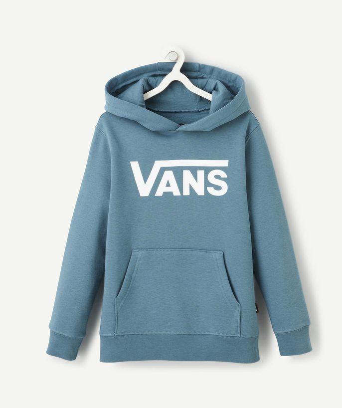   - CLASSIC TEAL HOODIE WITH WHITE LOGO