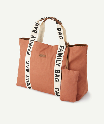 CategoryModel (8825617547406@27)  - CANVAS FAMILY BAG SIGNATURE TERRACOTTA