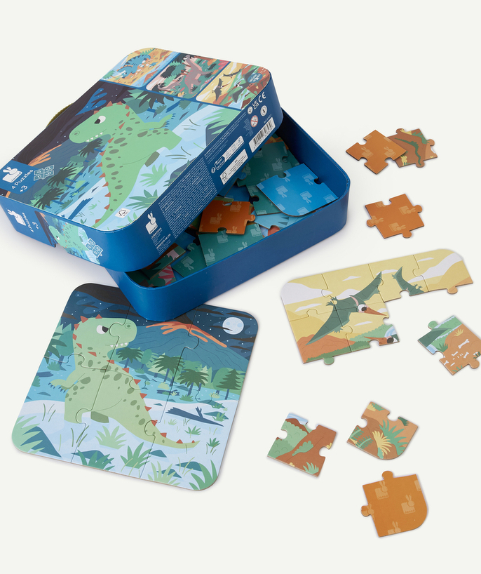   - 4 PUZZLES EVOLUTIFS DINOSAURES