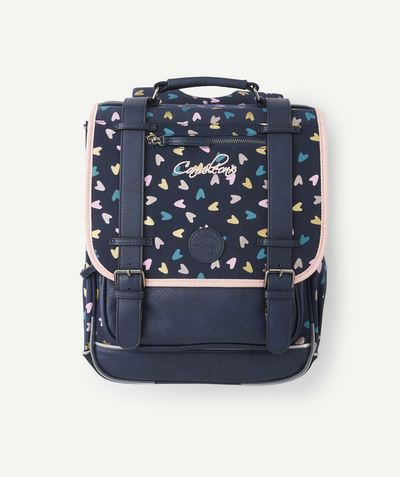 CategoryModel (8825060753550@16)  - SAC À DOS VINTAGE NAVY HEART 39CM