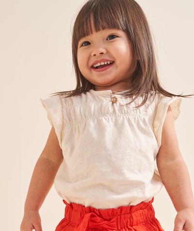 CategoryModel (8821754495118@117)  - t-shirt manches courtes bébé fille en coton bio sans teinture