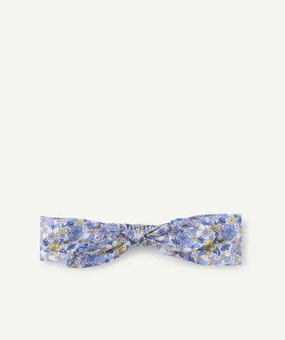 CategoryModel (8824437604494@9716)  - HOOFDBAND MET BLAUWE BLOEMENPRINT VOOR BABYMEISJES