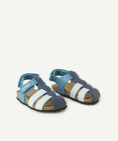 CategoryModel (8821755609230@10843)  - blauwe chalki sandalen met klittenbandsluiting voor babyjongens