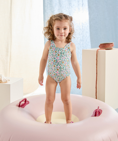CategoryModel (8821753217166@5615)  - maillot de bain réversible bébé fille en fibres recyclées avec imprimés