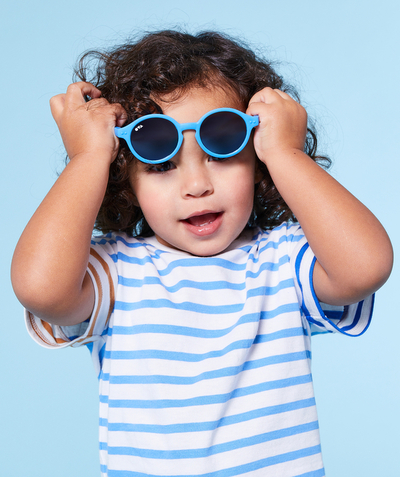 CategoryModel (8824699584654@33)  - lunettes de soleil rondes bébé garçon bleues