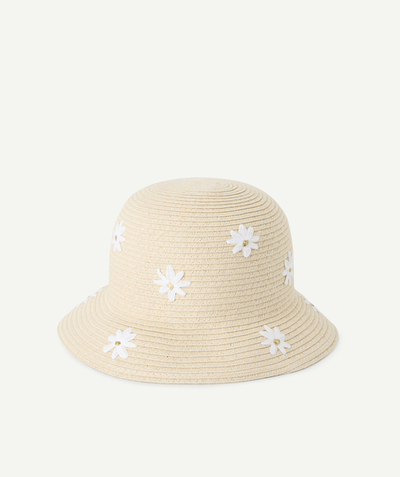 CategoryModel (8826108575886@7)  - chapeau de paille fille avec marguerites