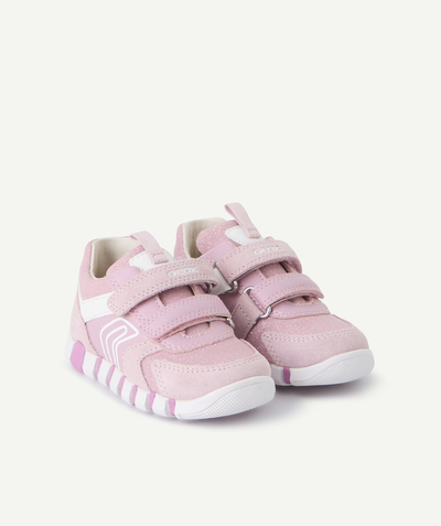 CategoryModel (8821752987790@12274)  - iupidoo gympen voor babymeisjes met roze en witte klittenbandsluiting