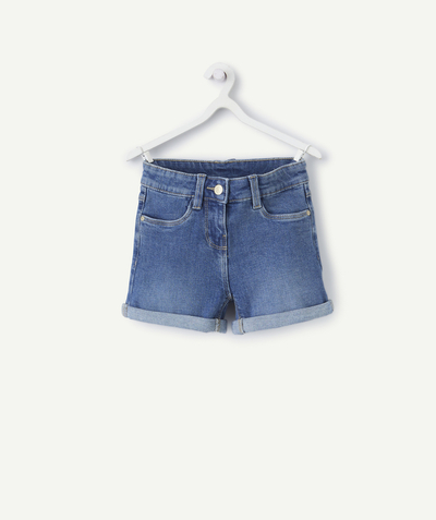 CategoryModel (8823356031118@17679)  - korte fille en denim bleu lage impact