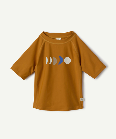 CategoryModel (8825060130958@10)  - T-SHIRT MANCHES COURTES BÉBÉ GARÇON ANTI-UV ORANGE MOTIF LUNES