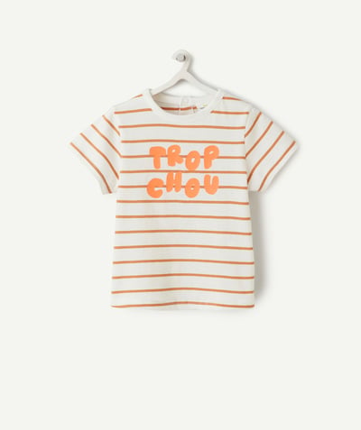 CategoryModel (8824437670030@2157)  - t-shirt manches courtes bébé garçon en coton bio trop chou