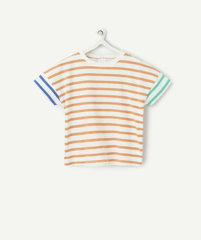 CategoryModel (8824668160142@18)  - t-shirt manches courtes bébé garçon à rayures colorées