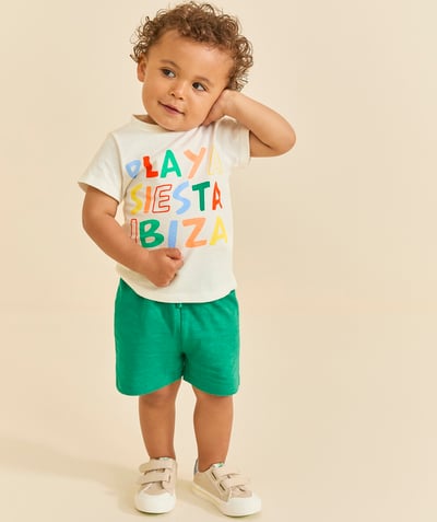 CategoryModel (8821755347086@114)  - ensemble bébé garçon en coton bio thème plage coloré