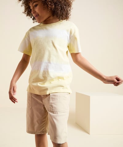 CategoryModel (8824765546638@63)  - beige cargo shorts met zakken voor jongens