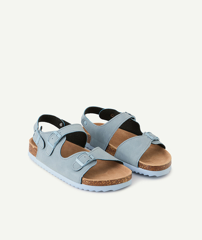 CategoryModel (8821762261134@706)  - hemelsblauwe open sandalen met gesp voor jongens