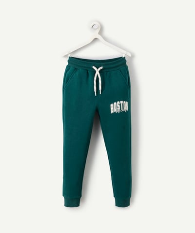 CategoryModel (8825060425870@31855)  - pantalon de jogging garçon vert forêt thème campus