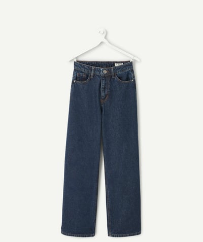 CategoryModel (8821758492814@160)  - Lange rechte jeans voor tienermeisjes in blauw denim