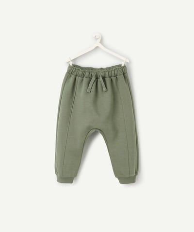 CategoryModel (8821755314318@1434)  - pantalon de jogging bébé garçon en fibres recyclées vert