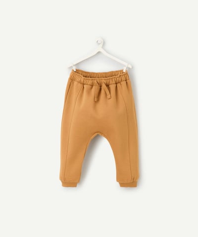 CategoryModel (8821755314318@1434)  - pantalon de jogging bébé garçon en fibres recyclées marron