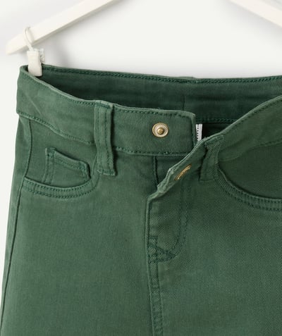 CategoryModel (8824667504782@255)  - Broek met wijde pijpen voor babymeisjes in groene gerecyclede vezels