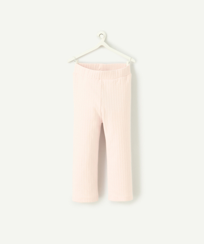 CategoryModel (8825060163726@31073)  - roze geribde legging voor babymeisjes