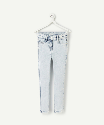 CategoryModel (8821758066830@2921)  - pantalon jean skinny fille en denim low impact effet délavé