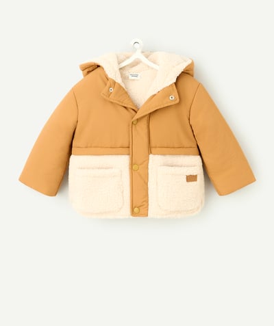 CategoryModel (8821752889486@5611)  - parka bébé garçon en bouclette et imperméable avec capuche