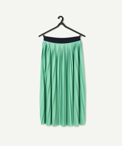 CategoryModel (8821764817038@89)  - jupe longue fille en fibres recyclées verte