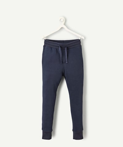 CategoryModel (8821761704078@1195)  - pantalon jogging garçon bleu marine avec poches
