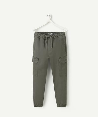 CategoryModel (8825060425870@31855)  - pantalon cargo garçon vert avec poches