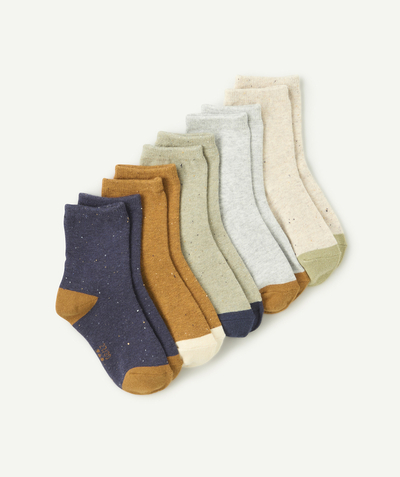 CategoryModel (8825060425870@31855)  - lot de 5 paires de chaussettes garçon uni et coloré