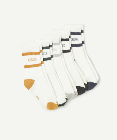 CategoryModel (8821764587662@21033)  - Lot de 5 paires de chaussettes pour garçon