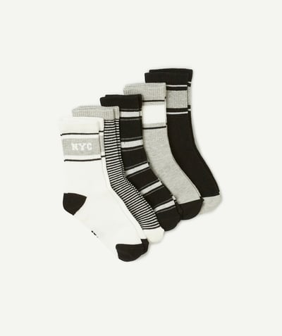 CategoryModel (8821762490510@796)  - Lot de 5 chaussettes garçon en coton