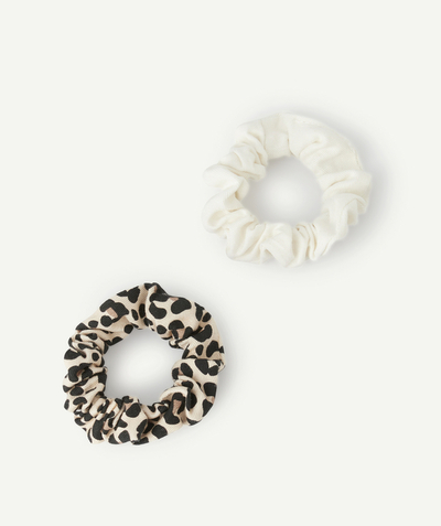 CategoryModel (8824928993422@14)  - scrunchie voor meisjes in luipaard en wit