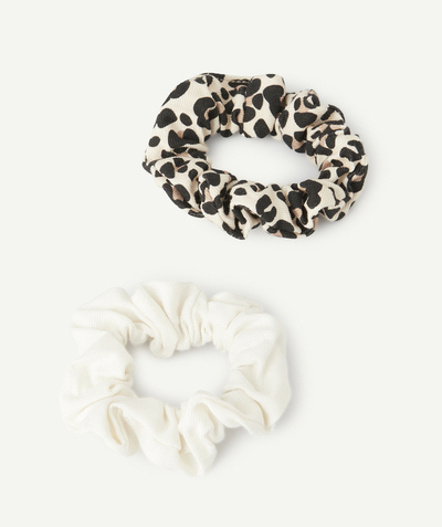 CategoryModel (8821759934606@624)  - scrunchie voor meisjes in luipaard en wit
