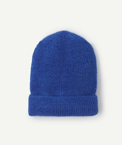 CategoryModel (8824897011854@112)  - Bonnet fille en fibres recyclées bleu