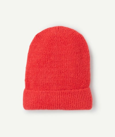 CategoryModel (8821764391054@1103)  - Bonnet fille en fibres recyclées rouge