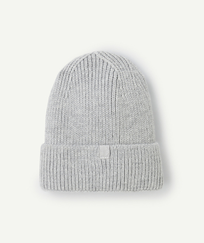 CategoryModel (8821765931150@929)  - Bonnet garçon ado en fibres recyclées gris