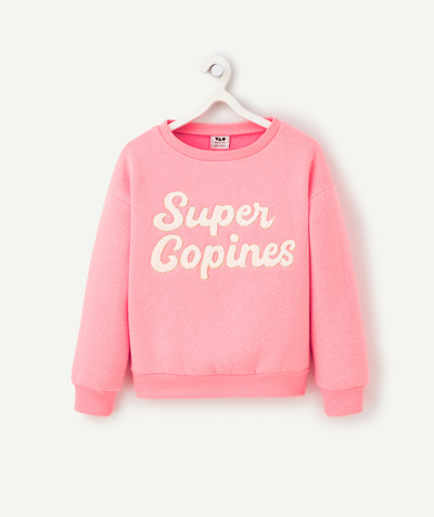 CategoryModel (8821758066830@3833)  - Sweat rose fille message Super Copines