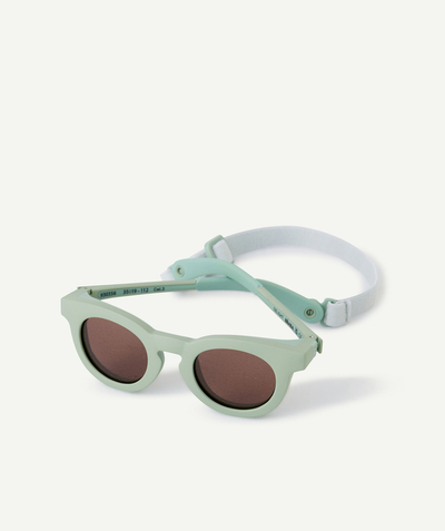 CategoryModel (8821756100750@74)  - ronde groene zonnebril voor babyjongens