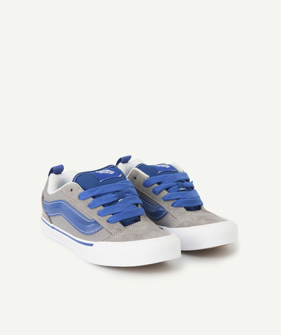 CategoryModel (8821750595726@153)  - GRIJS MET BLAUWE KNU SKOOL MIX TIENERTRAINERS