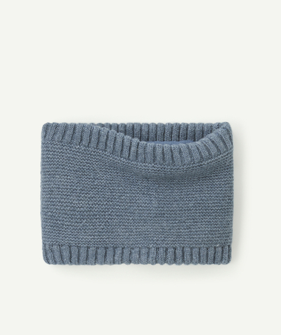 CategoryModel (8821755838606@32123)  - Snood bébé garçon en fibres recyclées bleu