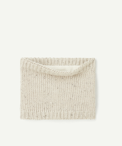 CategoryModel (8824896946318@530)  - Snood en tricot garçon en fibres recyclées beiges