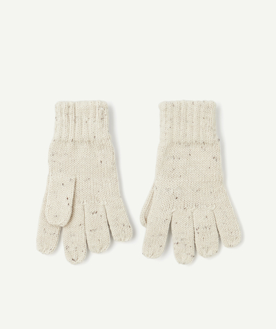 CategoryModel (8824928993422@14)  - Lot de 2 gants beige garçon