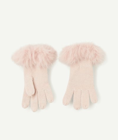 CategoryModel (8821760917646@360)  - Gants fille avec fourrure rose