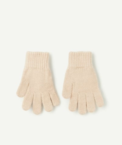 CategoryModel (8826174800014@81)  - Gants fille en fibres recyclées beige