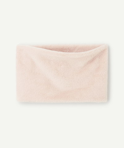 CategoryModel (8826174963854@122)  - Snood tout doux fille en fibres recyclées rose pâle