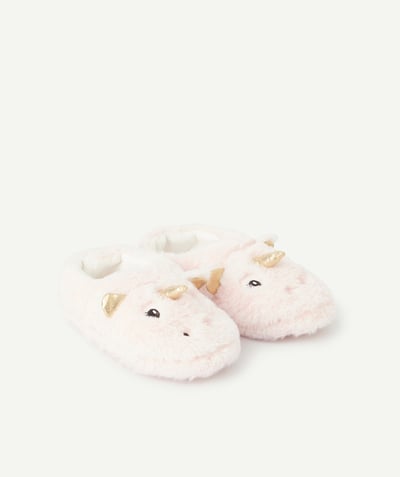 CategoryModel (8825060655246@23)  - Chaussons fille licorne rose tout doux