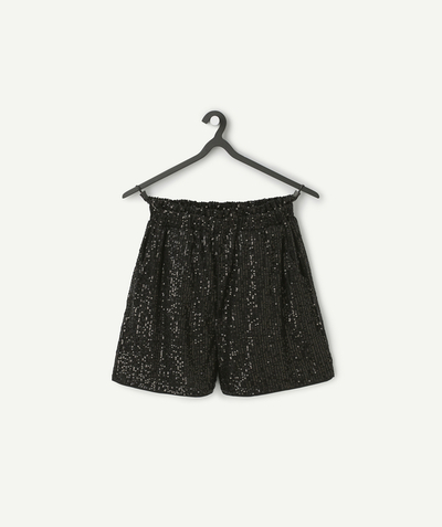 CategoryModel (8821752234126@3647)  - Short fille à sequins noir