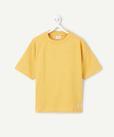 CategoryModel (8821761441934@2226)  - T-shirt met korte mouwen voor jongens in geel biokatoen