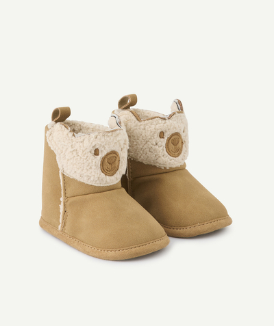 CategoryModel (8825060982926@12)  - Beige baby jongen beren slofjes